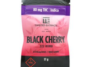 Twisted Extracts Black Cherry ZZZ Bomb (Indica)