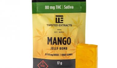 Twisted Extracts Mango Jelly Bomb (Sativa)