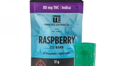 Twisted Extracts Raspberry ZZZ Bomb (Indica)