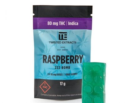 Twisted Extracts Raspberry ZZZ Bomb (Indica)